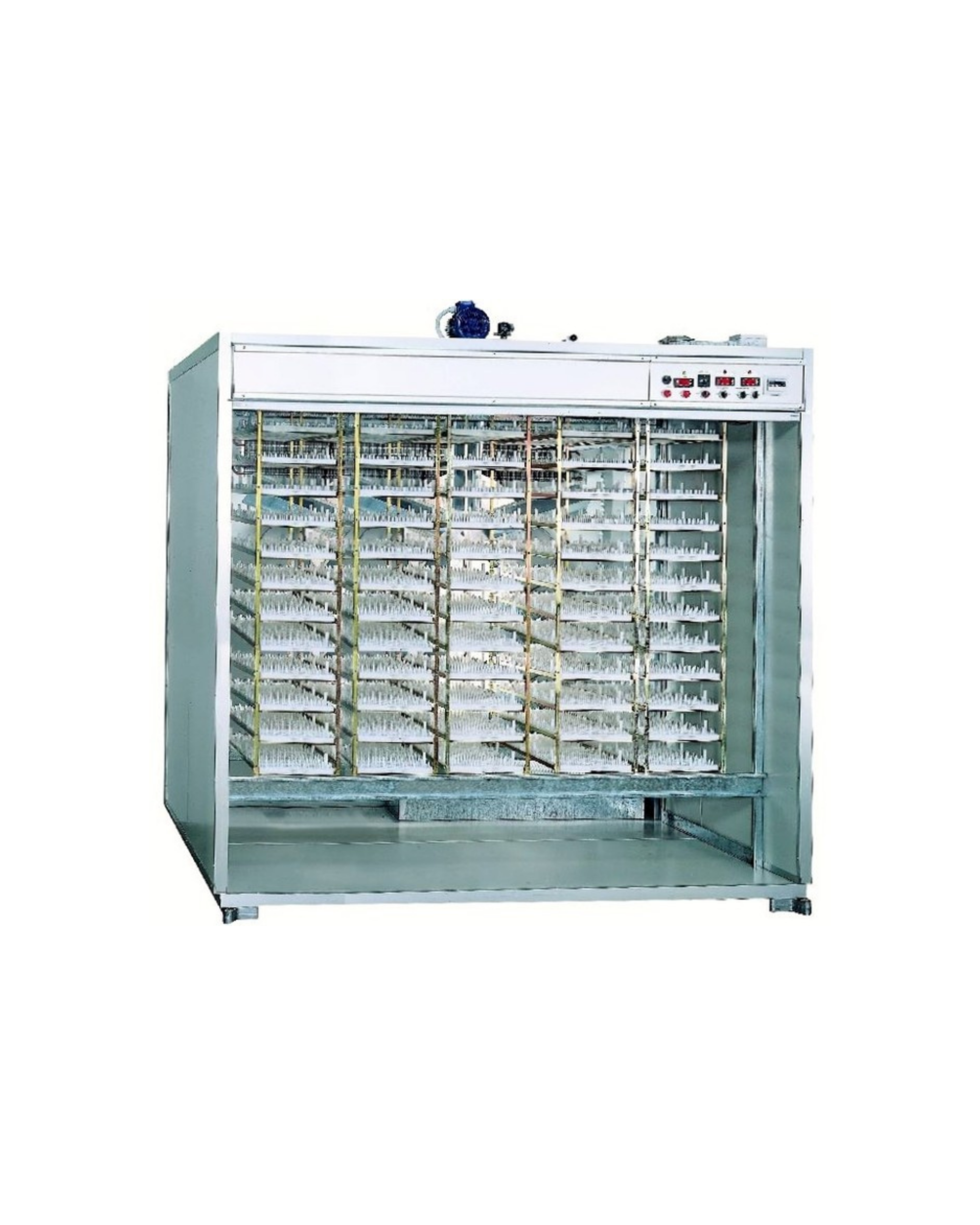 Accouvage incubateur 5184 oeufs derycke